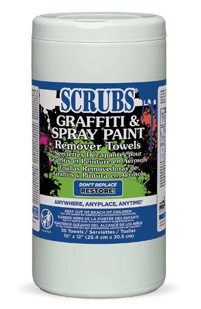 Scrubs&reg; Graffiti and Spray Paint Remover Towels